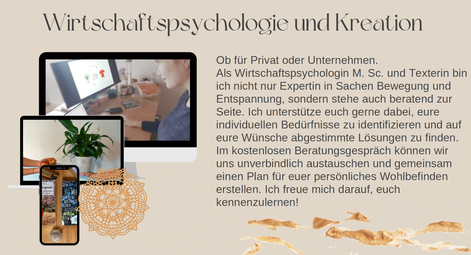 Privat oder Unternehmen? In den Bereich Text, Wirtschaftspsychologie und Beratung ist SOL Marketing beret für euch.